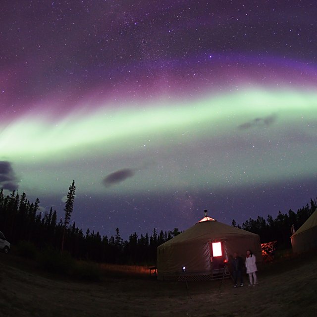 Arctic Day: Aurora Borealis Viewing | evening (August 27, 2014)