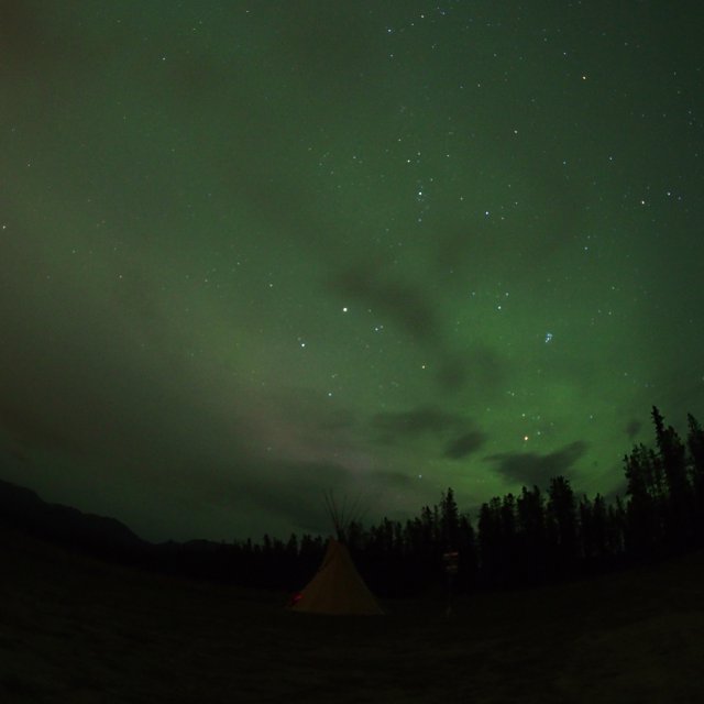Arctic Day: Aurora Borealis Viewing | evening (August 28, 2014)