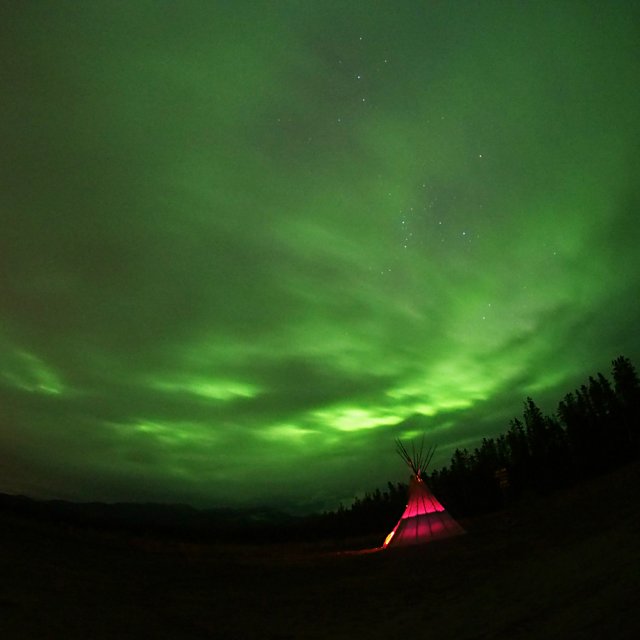 Arctic Day: Aurora Borealis Viewing | evening (September 3, 2014)
