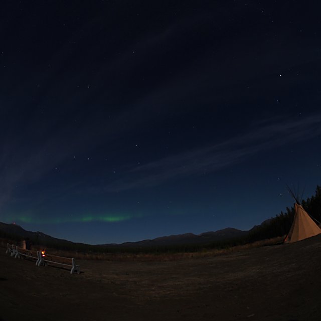 Arctic Day: Aurora Borealis Viewing | evening (September 8, 2014)