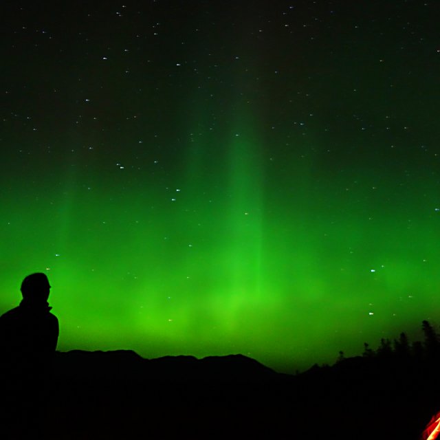 Arctic Day: Aurora Borealis Viewing | evening (September 25, 2014)
