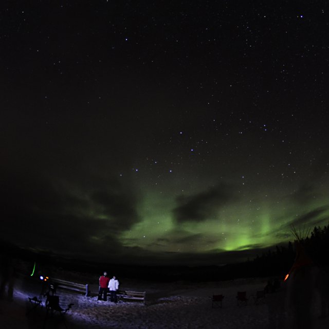 Arctic Day: Aurora Borealis Viewing | evening (Nov 22, 2014)