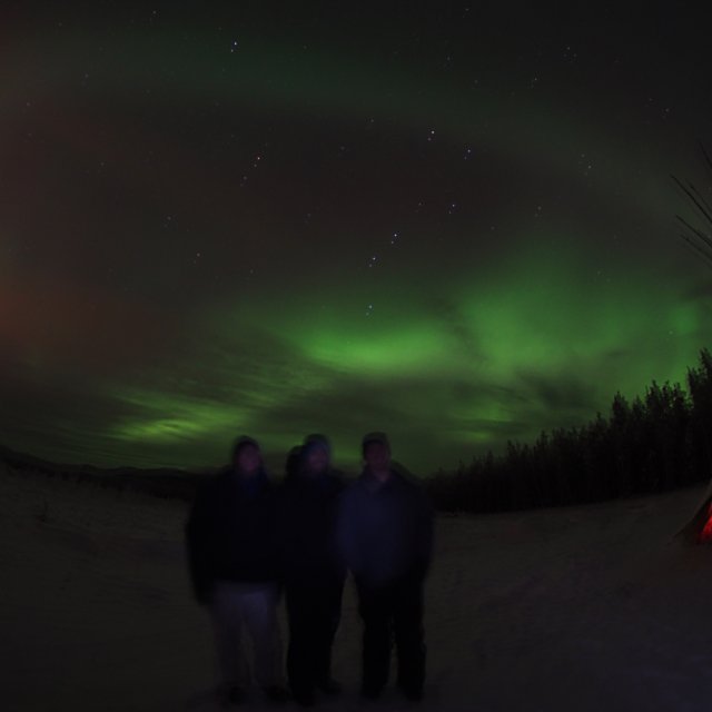Arctic Day: Aurora Viewing | evening (Dec 13, 2014)
