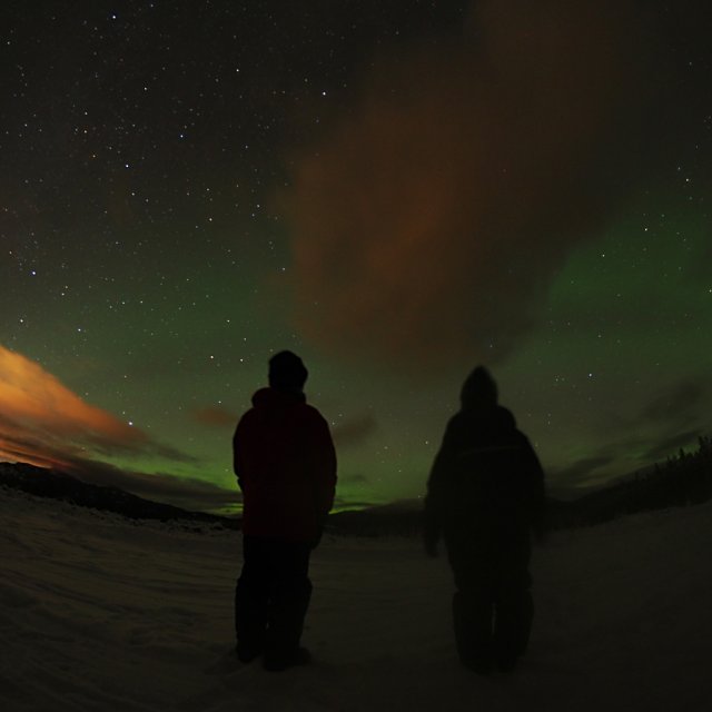 Arctic Day: Aurora Borealis Viewing | evening (Dec 16, 2014)