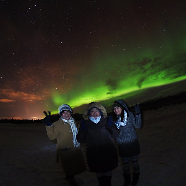 Arctic Day: Aurora Borealis Viewing | evening (Dec 19, 2014)