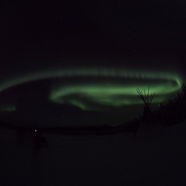 Arctic Day: Aurora Borealis Viewing | evening (Dec 28, 2014)