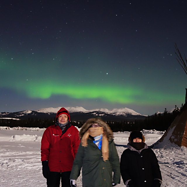 Arctic Day: Aurora Borealis Viewing | evening (Feb 5, 2015)