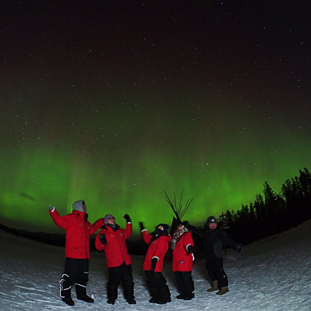 Arctic Day: Aurora Borealis Viewing | evening (Mar 10, 2015)