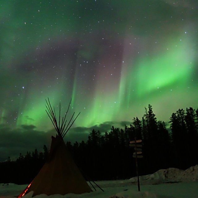 Arctic Day: Aurora Borealis Viewing | evening (Mar 18, 2015)