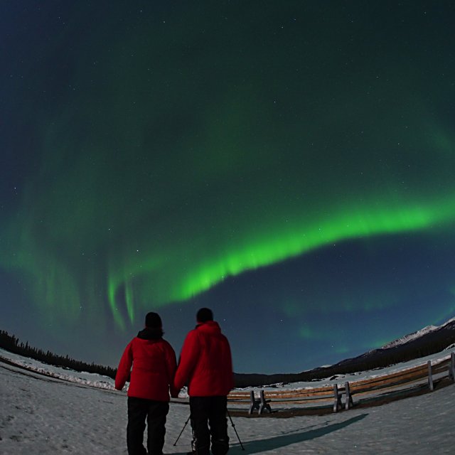 Arctic Day: Aurora Borealis Viewing | evening (Apr 1, 2015)