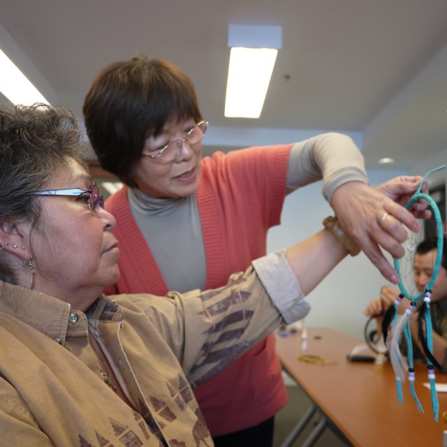 Arctic Day: Dream Catcher Workshop (Jan 24, 2013)