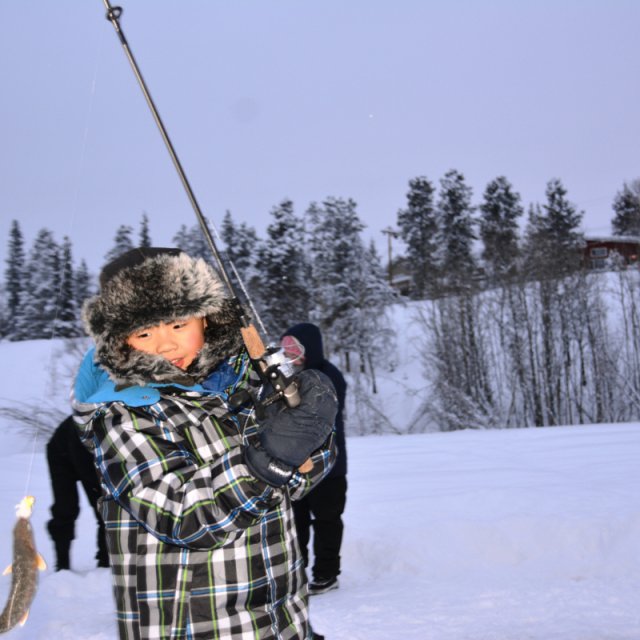 Arctic Day: Ice Fishing | half day (Dec 27, 2013)