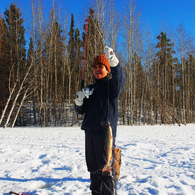 Arctic Day: Ice Fishing | half day (Feb 26, 2014)