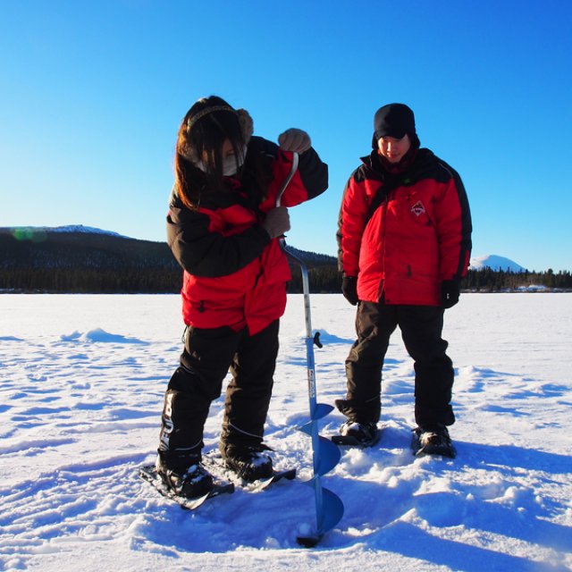 Arctic Day: Ice Fishing | half day (Feb 9, 2016)