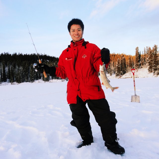 Arctic Day: Ice Fishing | half day (Dec 22, 2014)