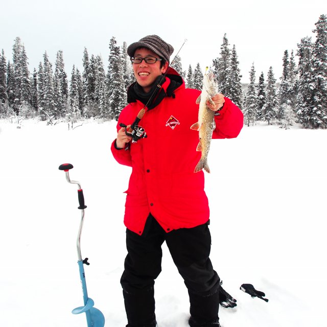 Arctic Day: Ice Fishing & Snowshoeing | half day (Jan 11, 2015)