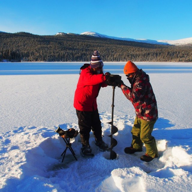 Arctic Day: Ice Fishing & Snowshoeing | half day (Dec 9, 2021)