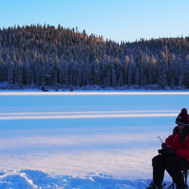 Arctic Day: Ice Fishing & Snowshoeing | half day (Dec 15, 2019)