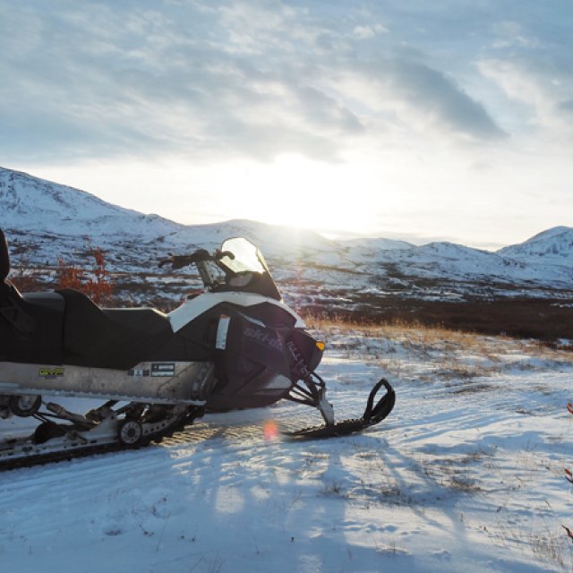 Arctic Day: Snowmobiling | full day (Jan 4, 2017)