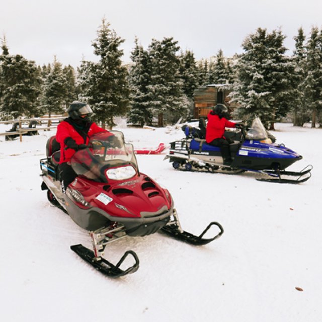 Arctic Day: Snowmobiling | half day (Dec 11, 2015)