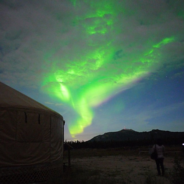 Arctic Day: Aurora Viewing | evening (Aug 22, 2013)