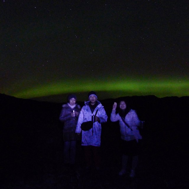 Arctic Day: Aurora Viewing | evening (Sept 16, 2012)