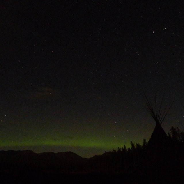 Arctic Day: Aurora Viewing | evening (Sept 24, 2012)