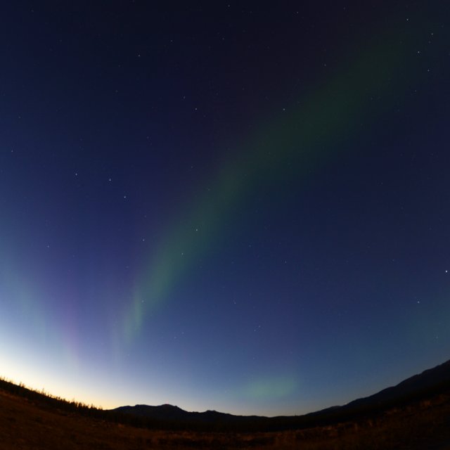 Arctic Day: Aurora Viewing | evening (Sept 30, 2012)