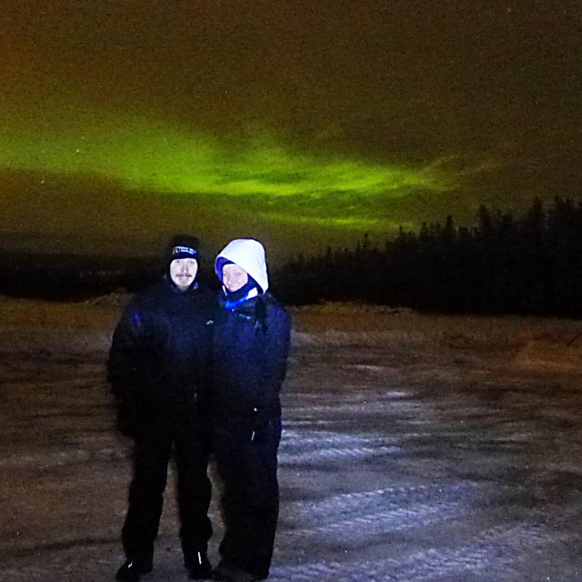 Arctic Day: Aurora Viewing | evening (Dec 10, 2012)