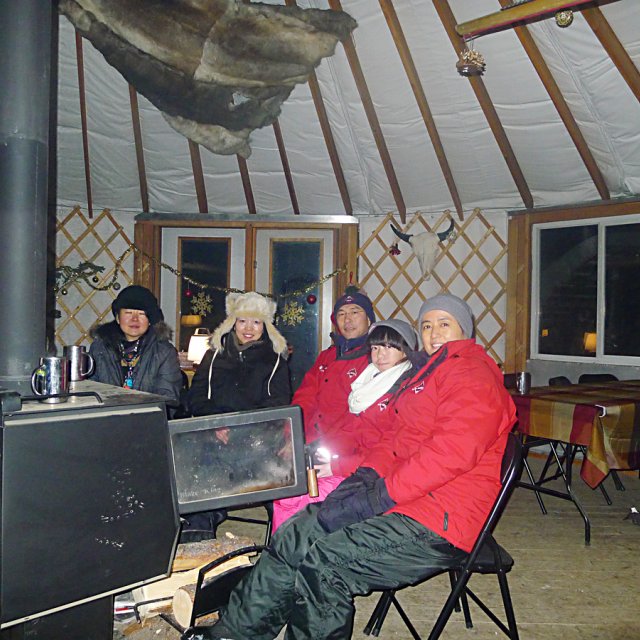 Arctic Day: Aurora Viewing | evening (Dec 17, 2012)