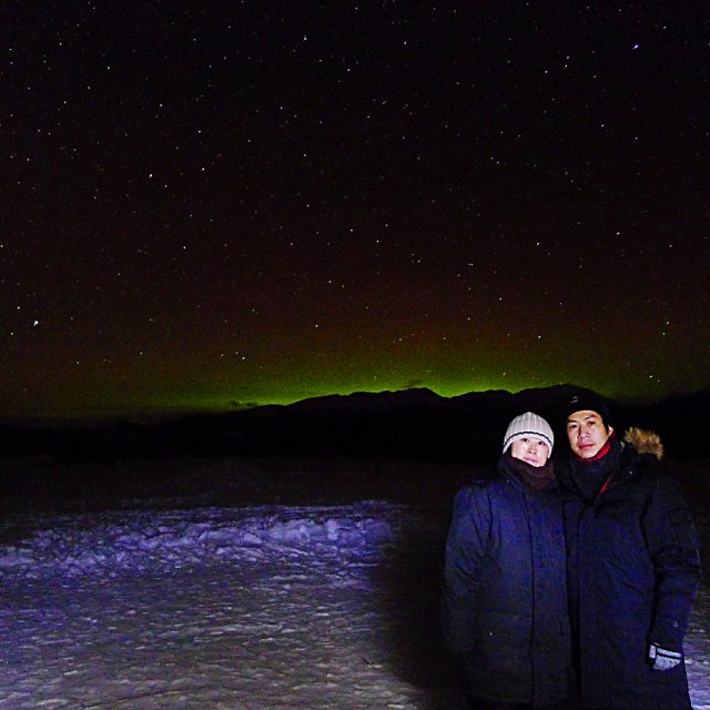 Arctic Day: Aurora Viewing | evening (Jan 04, 2013)